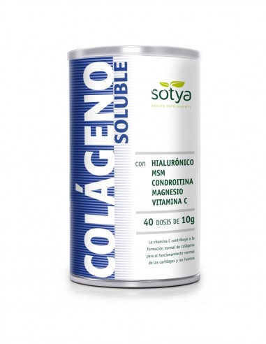Colageno Hialuronico MSM Bote 400g Sotya