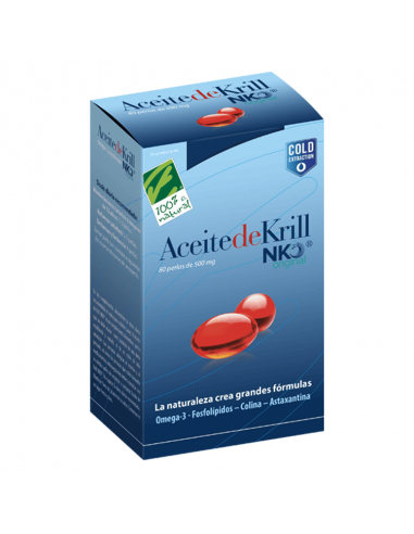 Aceite de Krill NKO 500Mg 120caps 100...