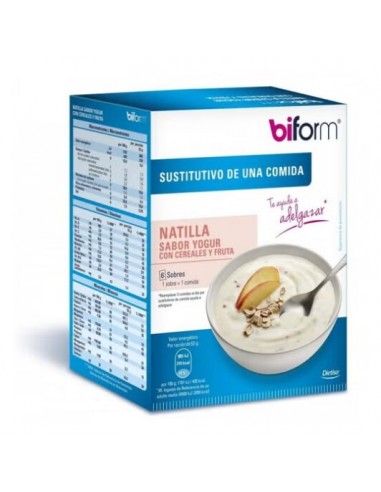 Natillas Sustitutivas Sabor Yogur con...